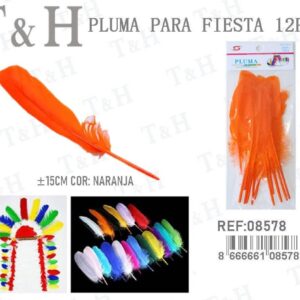 PLUMA NARANJA