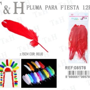 PLUMA ROJO