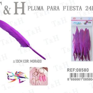 PLUMA LILA