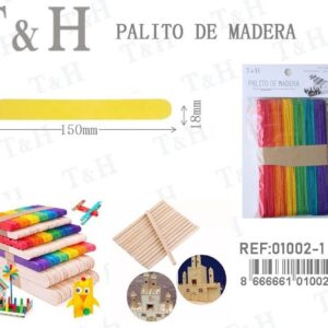 PALITOS DE MADERA PARA MANUALIDADES