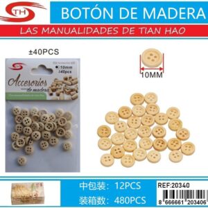 BOT? DE MADERA PARA MANUALIDADES