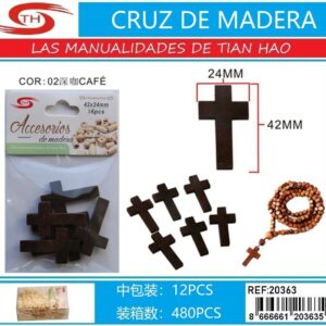 CRUZ DE MADERA PARA MANUALIDADES