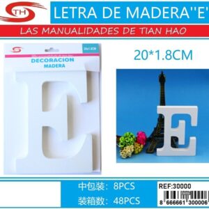 LETRA DE MADERA