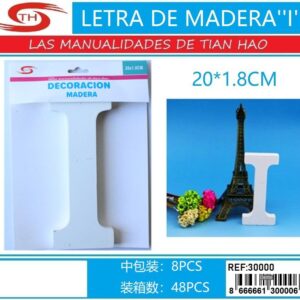 LETRA DE MADERA