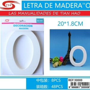 LETRA DE MADERA