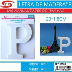 LETRA DE MADERA