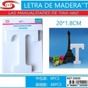 LETRA DE MADERA