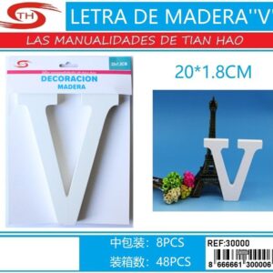 LETRA DE MADERA