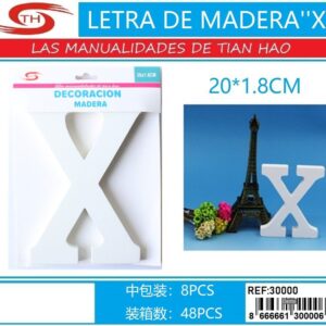 LETRA DE MADERA