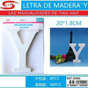 LETRA DE MADERA