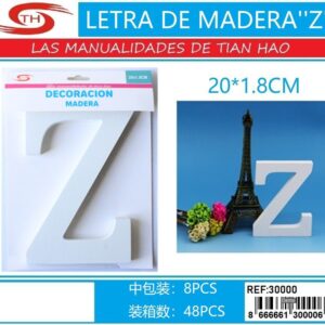 LETRA DE MADERA