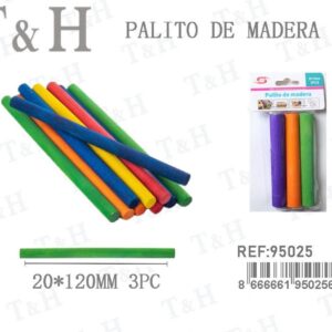 PALITO DE MADERA COLORES
