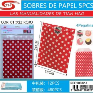 SOBRES DE PAPEL