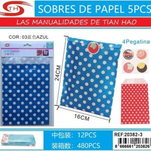 SOBRES DE PAPEL