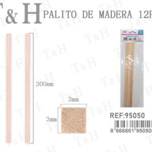 PALITO DE MADERA PARA MANUALIDADES