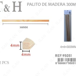 PALITO DE MADERA PARA MANUALIDADES