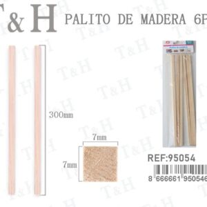PALITO DE MADERA PARA MANUALIDADES