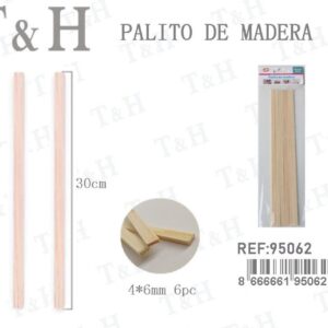 PALITO DE MADERA PARA MANUALIDADES