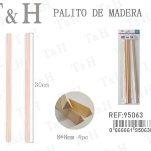 PALITO DE MADERA PARA MANUALIDADES