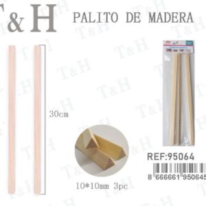 PALITO DE MADERA PARA MANUALIDADES