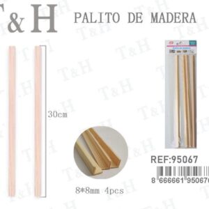 PALITO DE MADERA PARA MANUALIDADES