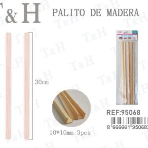 PALITO DE MADERA PARA MANUALIDADES