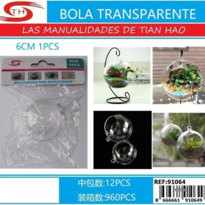 BOLA PLASTICO PARA MANUALIDADES