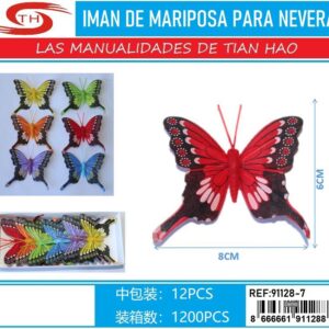IMAN DE MARIPOSA PARA NEVERA