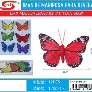 IMAN DE MARIPOSA PARA NEVERA