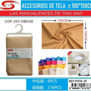 ACCESORIOS DE TELA 100*150CM