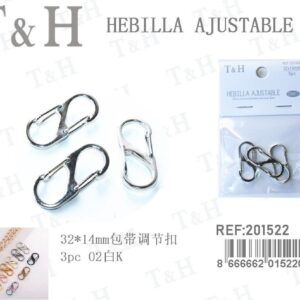 32*14mm MOSQUETON DE METAL