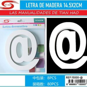 LETRA DE MADERA @
