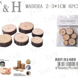 MADERA NATURA PARA MANUALIDADES