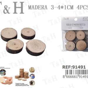 MADERA NATURA PARA MANUALIDADES