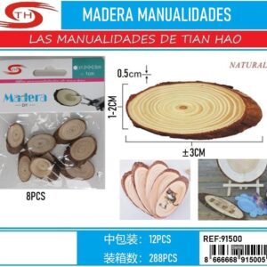 MADERA NATURA PARA MANUALIDADES