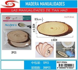 MADERA NATURA PARA MANUALIDADES