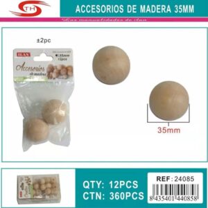 ABALORIO DE MADERA