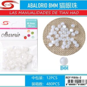 ABALORIO 8MM