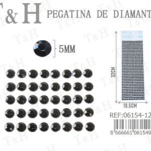 PEGATINA DE DIAMANTE NEGRO