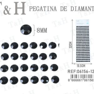 PEGATINA DE DIAMANTE NEGRO