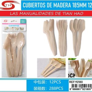 CUBIERTO DE MADERA
