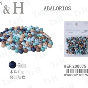 ABALORIOS DE MADERA