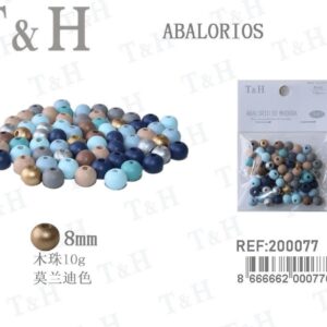 ABALORIOS DE MADERA