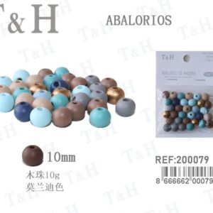 ABALORIOS DE MADERA