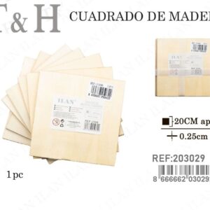 TABLERO DE MADERA