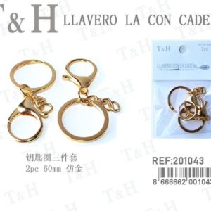LLAVERO CON LA CADENA