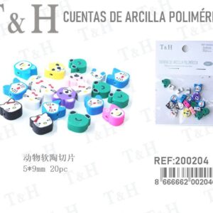 Cuentas de arcilla polimerica