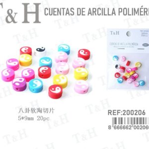 Cuentas de arcilla polimerica