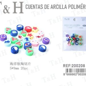 Cuentas de arcilla polimerica