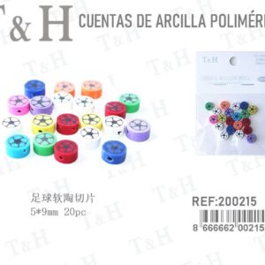 Cuentas de arcilla polimerica